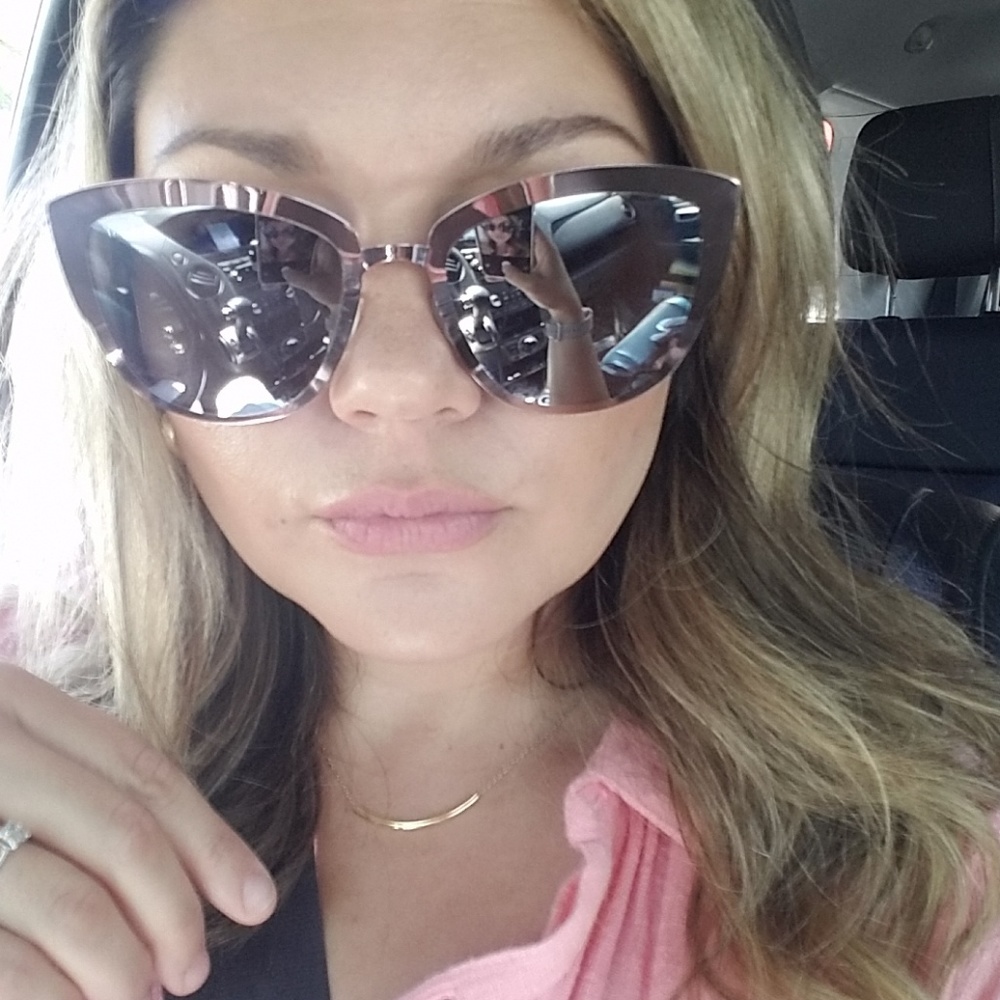 🍃Quay sunglasses Cat eye STAR GIRL